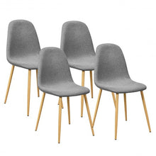 Load image into Gallery viewer, Set of 4 Gray Accent Dining Chairs
