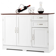 Load image into Gallery viewer, Buffet Storage Cabinet  Kitchen Sideboard with 2 Drawers
