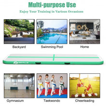 Load image into Gallery viewer, 15FT Air Track Inflatable Gymnastics Tumbling Mat -Green
