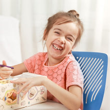 Load image into Gallery viewer, Adjustable Office Task Desk Armless Chair-Blue
