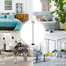 Load image into Gallery viewer, Modern Dimmable Torchiere Touch Control Standing LED Floor Lamp-Black
