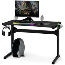 Load image into Gallery viewer, Mousepad Cup Holder Headphone Hook Gaming Computer Desk
