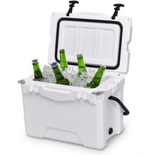 Load image into Gallery viewer, 20QT Handle Lockable Fishing Camping Cooler Ice Chest
