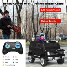 Load image into Gallery viewer, 12V Off Road Mercedes-Benz Unimog Ride On Car-Black
