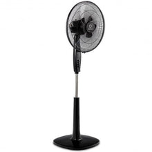 Load image into Gallery viewer, Fantask 16&quot; 3 Speed Double Blades Oscillating Pedestal Fan-Black

