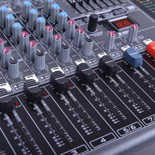 Load image into Gallery viewer, 12&quot; Professional 12 Channel DJ karaoke Music Mixer
