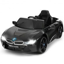 Load image into Gallery viewer, 12V Licensed BMW I8 Kids Ride On Car-Black
