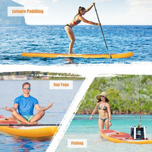 Load image into Gallery viewer, 10.5&#39; Inflatable Stand Up board with Aluminum Paddle Pump-M
