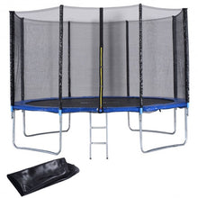 Load image into Gallery viewer, 12&#39; Trampoline with Net Ladder &amp; Rain Cover
