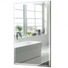 Load image into Gallery viewer, 24&quot; x 36&quot; Rectangle Wall Mounted Bathroom Beveled Mirror
