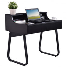 Load image into Gallery viewer, Classic Study Writing Computer Desk with 2 Drawers
