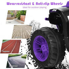 Load image into Gallery viewer, 12V Kids Electric 4-Wheeler ATV Quad Ride On Car with LED Light-Purple

