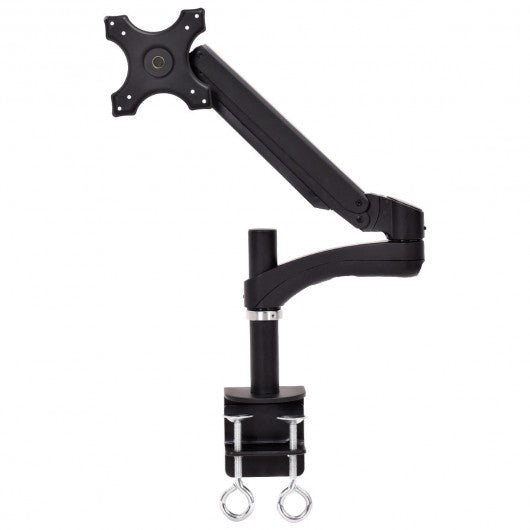 Single Arm TV LCD Monitor Desk Mount Stand Bracket Swivel Gas Spring up to 27