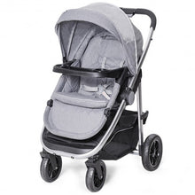 Load image into Gallery viewer, Aluminum Lightweight Foldable Baby Stroller-Gray
