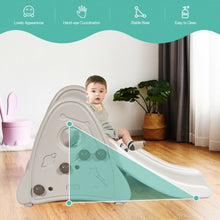 Load image into Gallery viewer, Freestanding Baby Slide Indoor First Play Climber Slide Set for Boys Girls -Gray
