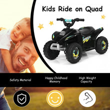 Load image into Gallery viewer, 6V Kids Electric ATV 4 Wheels Ride-On Toy -Black
