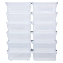 Load image into Gallery viewer, Sturdy Plastic Latch Stack Storage Tubs Box
