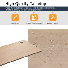 Load image into Gallery viewer, Universal Table Top for Office Relevance Desktop with 2 Cable Holes-Natural

