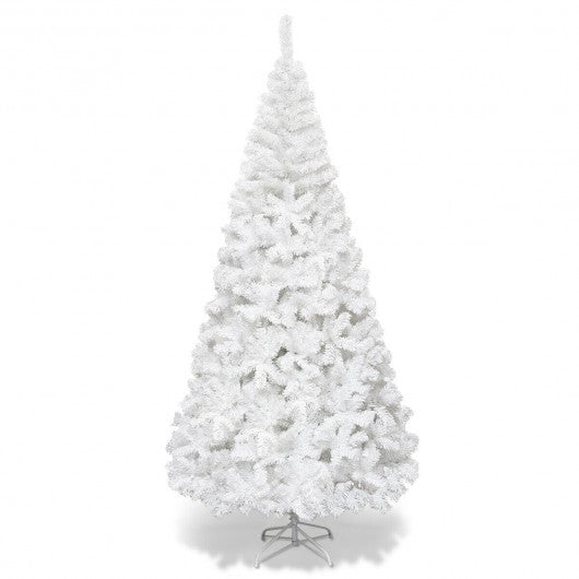 7 ft  White Artificial PVC Christmas Tree w/ Stand