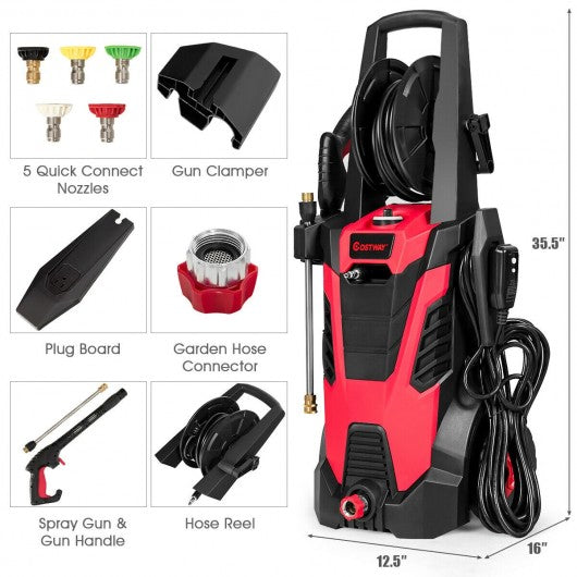 3500 PSI 2.1GPM Electric High Power Pressure Washer
