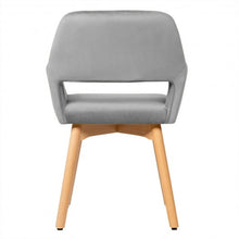 Load image into Gallery viewer, Set of 2 Modern Accent Armchairs-Gray
