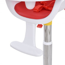 Load image into Gallery viewer, Baby Durable Feeding Dining Pedestal High Seat-Red
