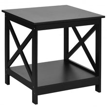 Load image into Gallery viewer, X-Design Display Accent Sofa Side Nightstand Table-Black
