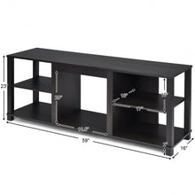 Load image into Gallery viewer, 2-Tier TV Stand Storage Cabinet Console Adjustable Shelves

