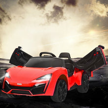 Load image into Gallery viewer, 12V 2.4G RC Electric Vehicle with Lights-Red
