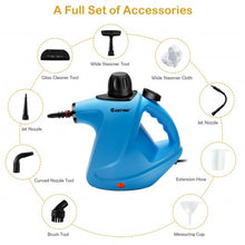 Load image into Gallery viewer, 1050W Multi-purpose Handheld Pressurized Steam Cleaner-Blue
