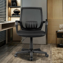 Load image into Gallery viewer, Lumbar Support Adjustable Rolling Swivel  Mesh Office Chair
