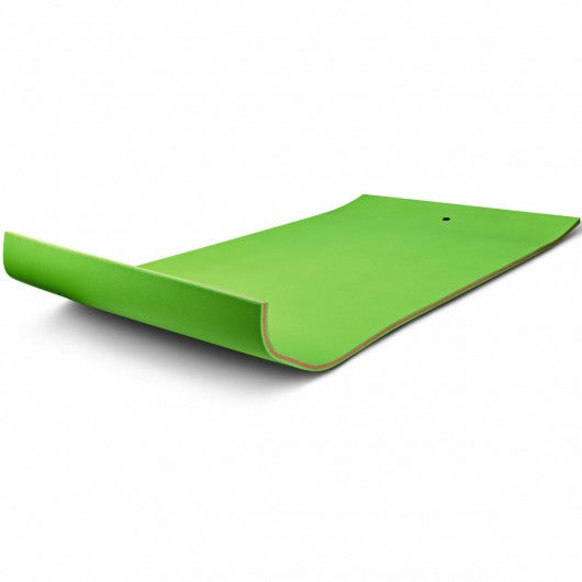 12' x 6' 3 Layer Floating Water Pad-Green
