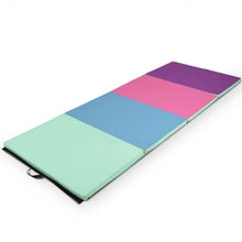 Load image into Gallery viewer, 4&#39; x 10&#39; x 2&quot; Portable Gymnastics Mat Folding Exercise Mat
