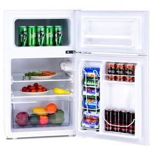 Load image into Gallery viewer, 3.2 cu ft. Compact Stainless Steel Refrigerator-White
