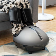 Load image into Gallery viewer, Foot Massager Machine with Heat and Calf Air Bag-Black
