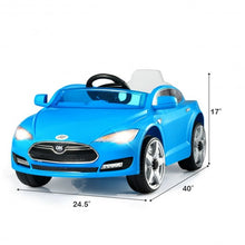 Load image into Gallery viewer, 6V Kids Ride On Car with Remote Control-Blue
