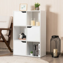 Load image into Gallery viewer, 6 Cube Wood Storage Shelves Organization
