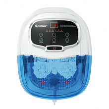 Load image into Gallery viewer, Portable Foot Spa Bath Motorized Massager with Shower-Blue and Withe
