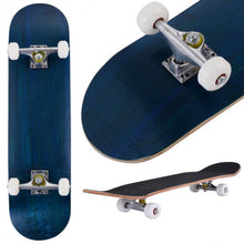 Load image into Gallery viewer, 31&quot; x 8&quot; Kids Professional Maple Wood Skateboard-Black

