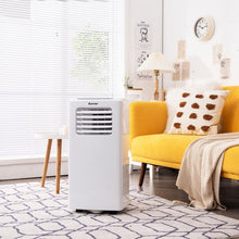Load image into Gallery viewer, 10000 BTU Portable Air Conditioner with Dehumidifier and Fan Modes-White
