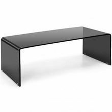 Load image into Gallery viewer, 42.0&quot; x 19.7&quot; Tempered Glass Coffee Table - Gray

