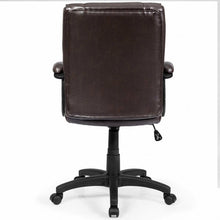 Load image into Gallery viewer, Ergonomic PU Leather Mid-Back Computer Office Chair
