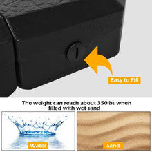 Load image into Gallery viewer, 4 Pcs Patio Cantilever Offset Umbrella Weights Base Plate Set
