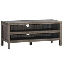 Load image into Gallery viewer, 3-Tier TV Stand Console Cabinet for TV&#39;s up to 45&quot; with Storage Shelves-Gray
