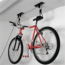 Load image into Gallery viewer, New Bike Bicycle Lift Ceiling Mounted Hoist Storage Garage Hanger Pulley Rack
