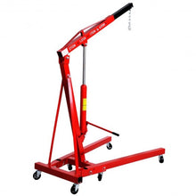 Load image into Gallery viewer, 2 TON Engine Motor Hoist Shop Crane Lift-Red
