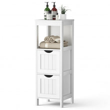 Load image into Gallery viewer, Floor Multifunction Bathroom Storage Organizer Rack with 2 Drawers
