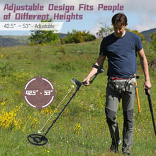 Load image into Gallery viewer, Adjustable High Accuracy Metal Detector w/Waterproof Search Coil Headphone Bag
