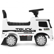 Load image into Gallery viewer, Children Push and Ride Racer Licensed Mercedes Benz Push Truck Car-White
