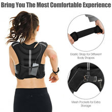 Load image into Gallery viewer, Training Adjustable Workout Weighted Vest with Mesh Bag-20 lbs
